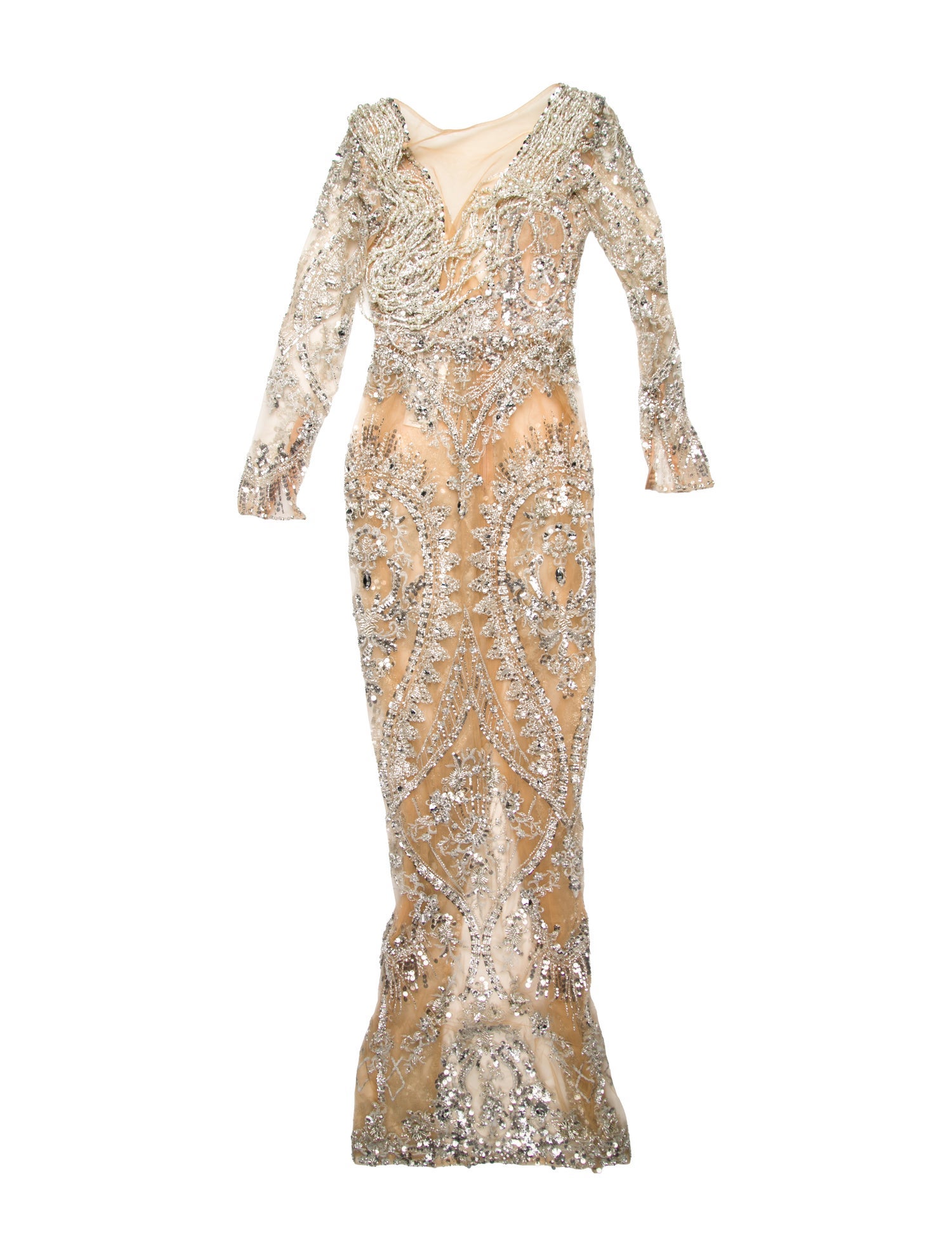 Albina dyla Patterned Long Dress