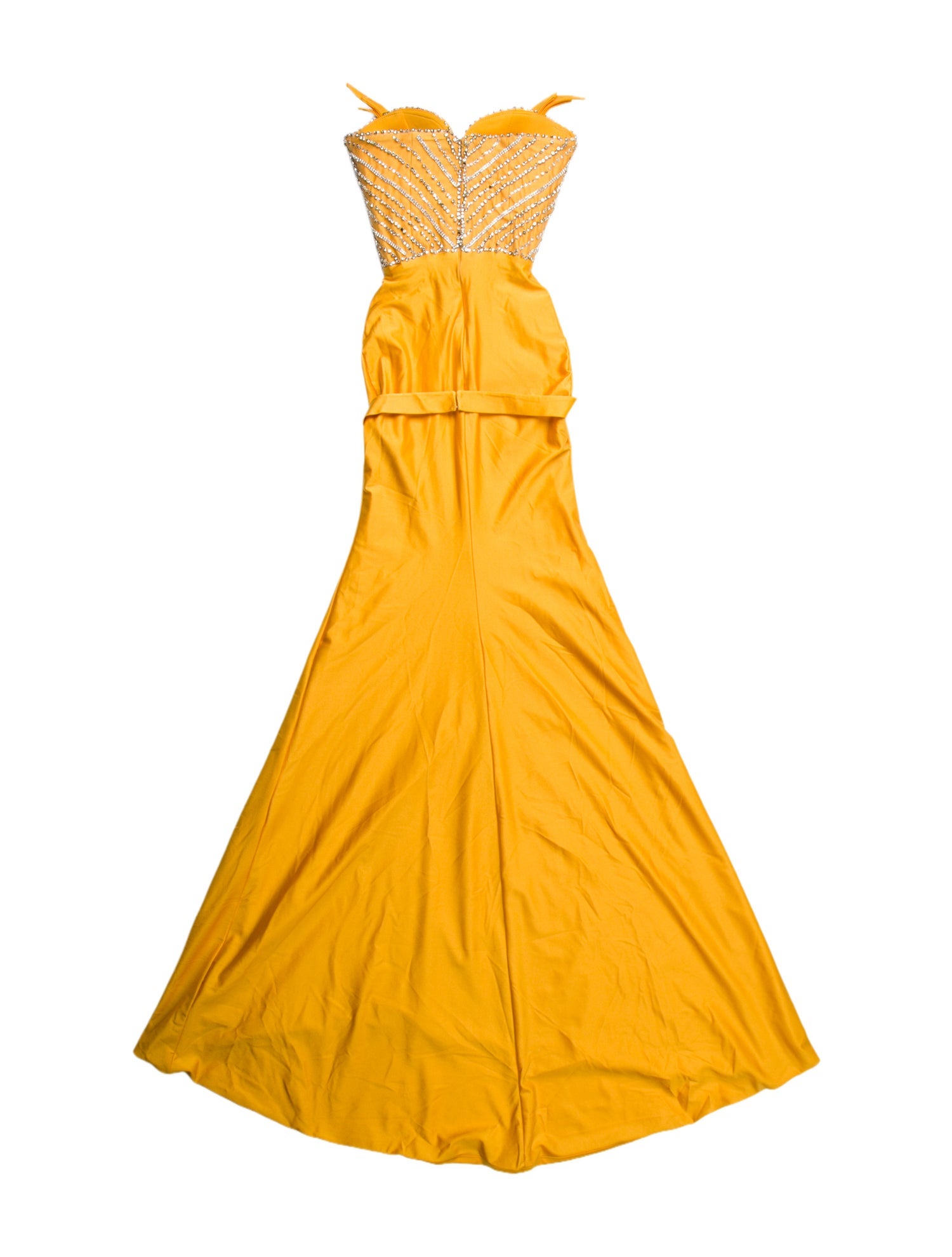 Albina dyla Strapless Long Dress