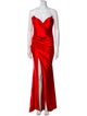 Albina dyla Strapless Long Dress