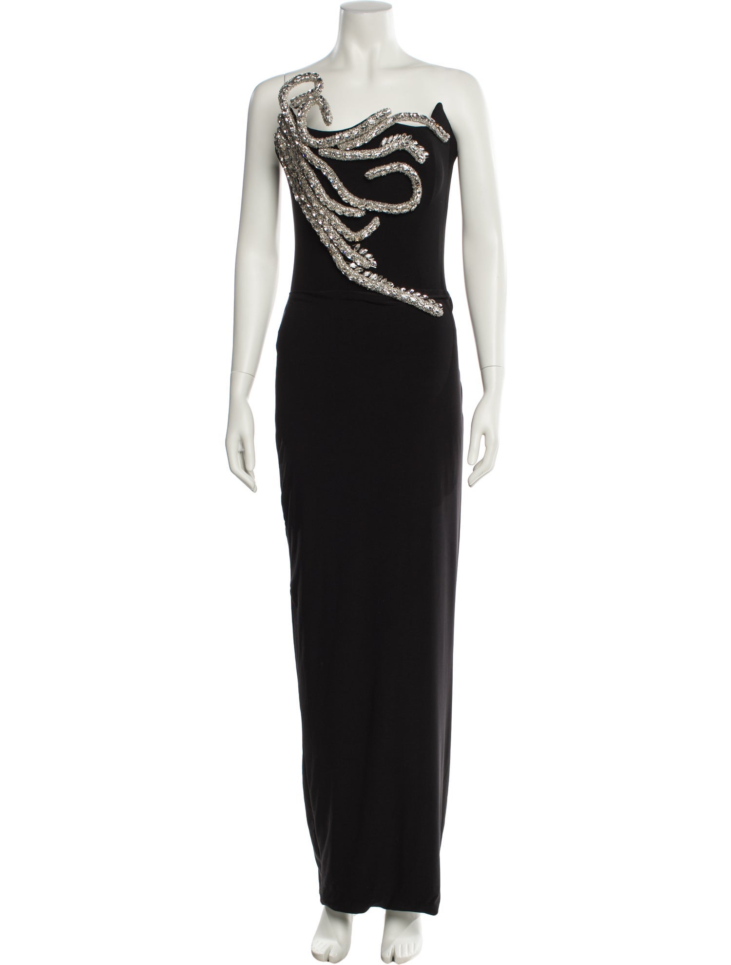 Albina dyla Cowl Neck Long Dress