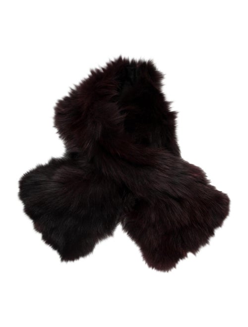 Adrienne Landau Fox Fur Stole