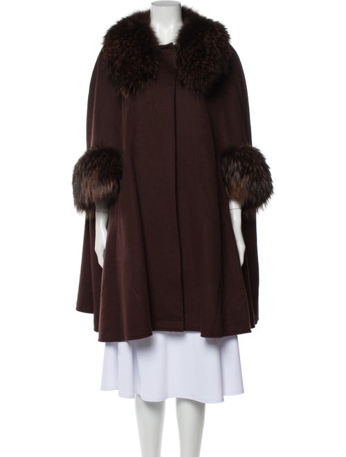 Adrienne Landau Wool Cape Wool