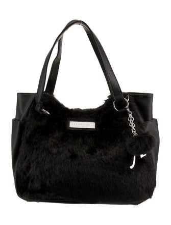 Adrienne Landau Faux Fur Hobo