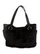 Adrienne Landau Faux Fur Hobo