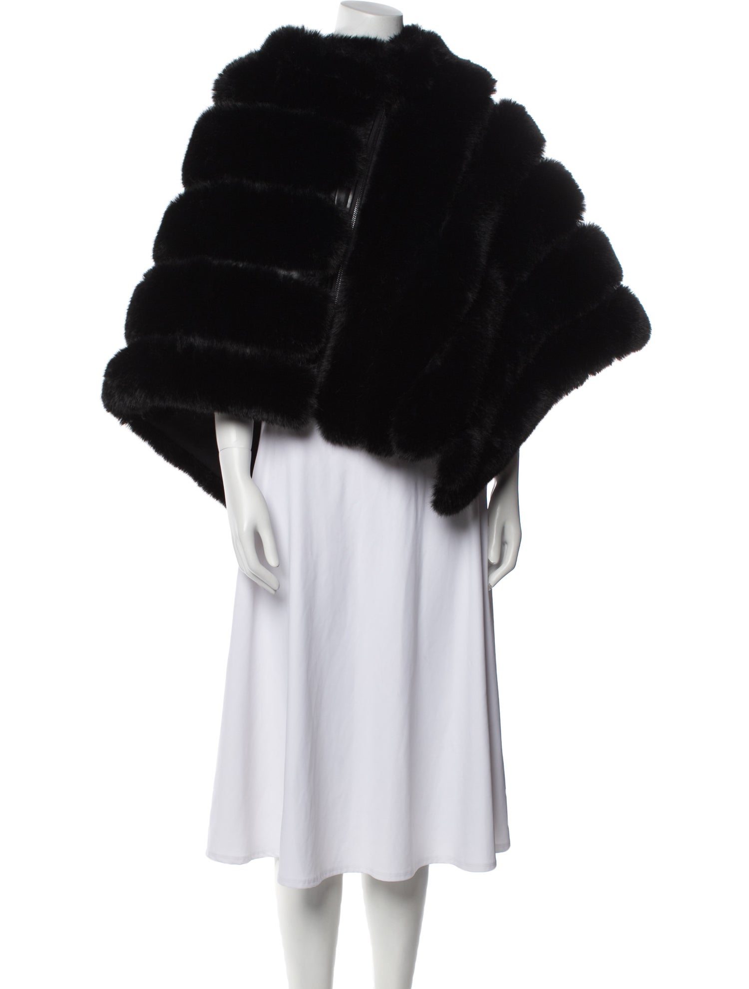 Adrienne Landau Faux Fur Faux Fur Jacket