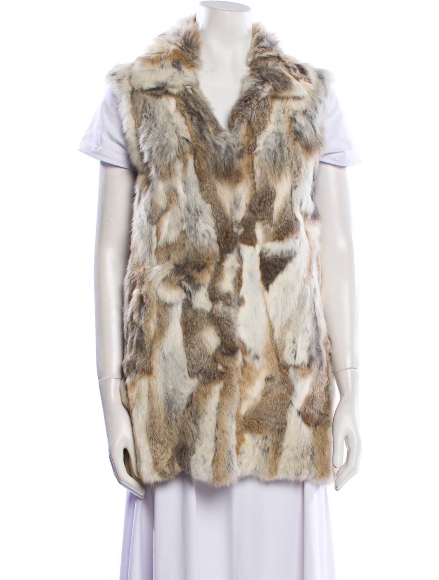 Adrienne Landau Fur Fur Coat