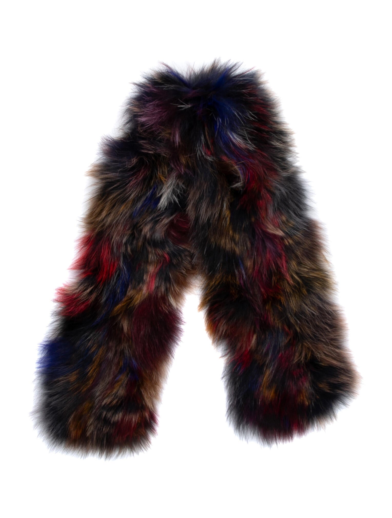 Adrienne Landau Faux Fur Scarf