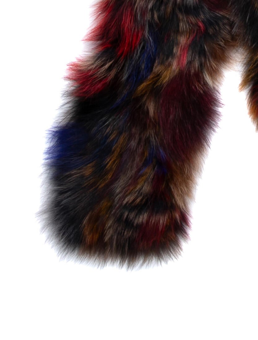 Adrienne Landau Faux Fur Scarf