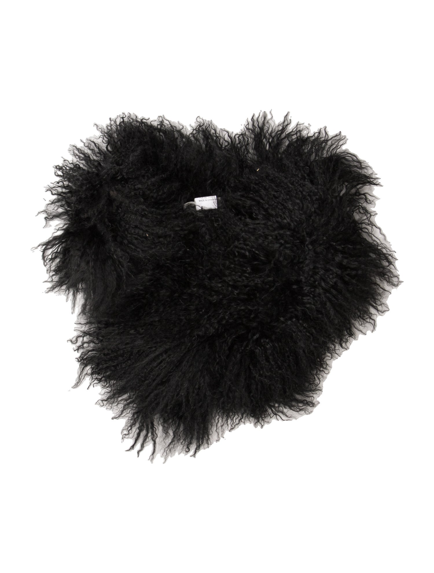 Adrienne Landau Mongolian Lamb Scarf