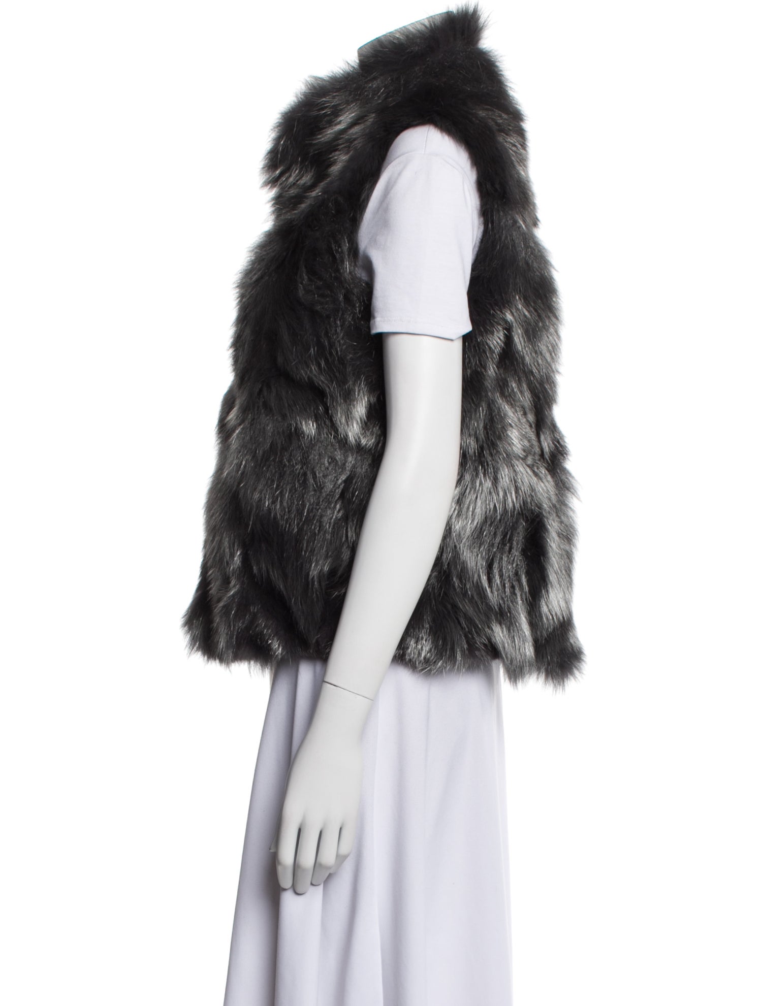 Adrienne Landau Fox Fur Jacket w/ Tags