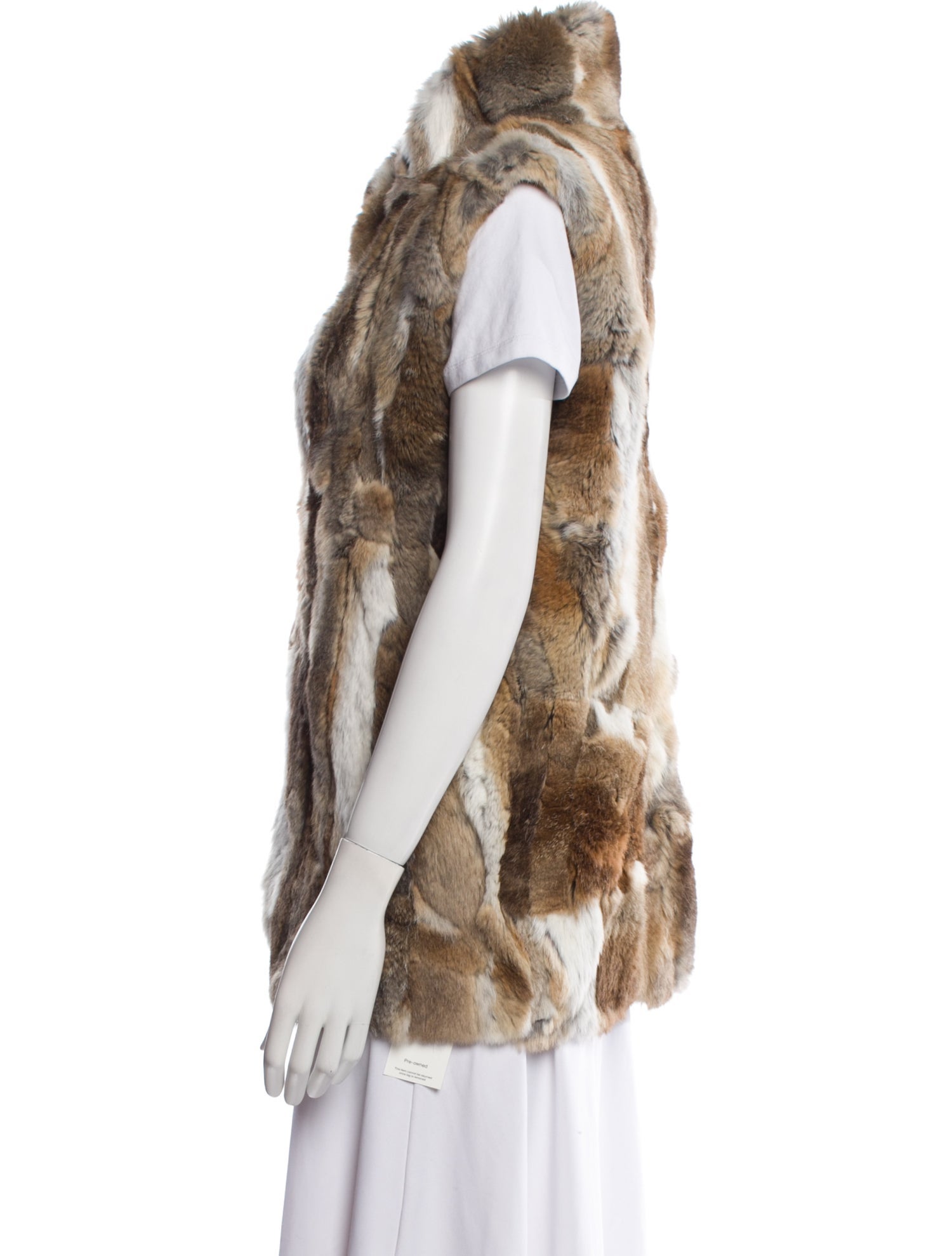 Adrienne Landau Fur Printed Fur Jacket