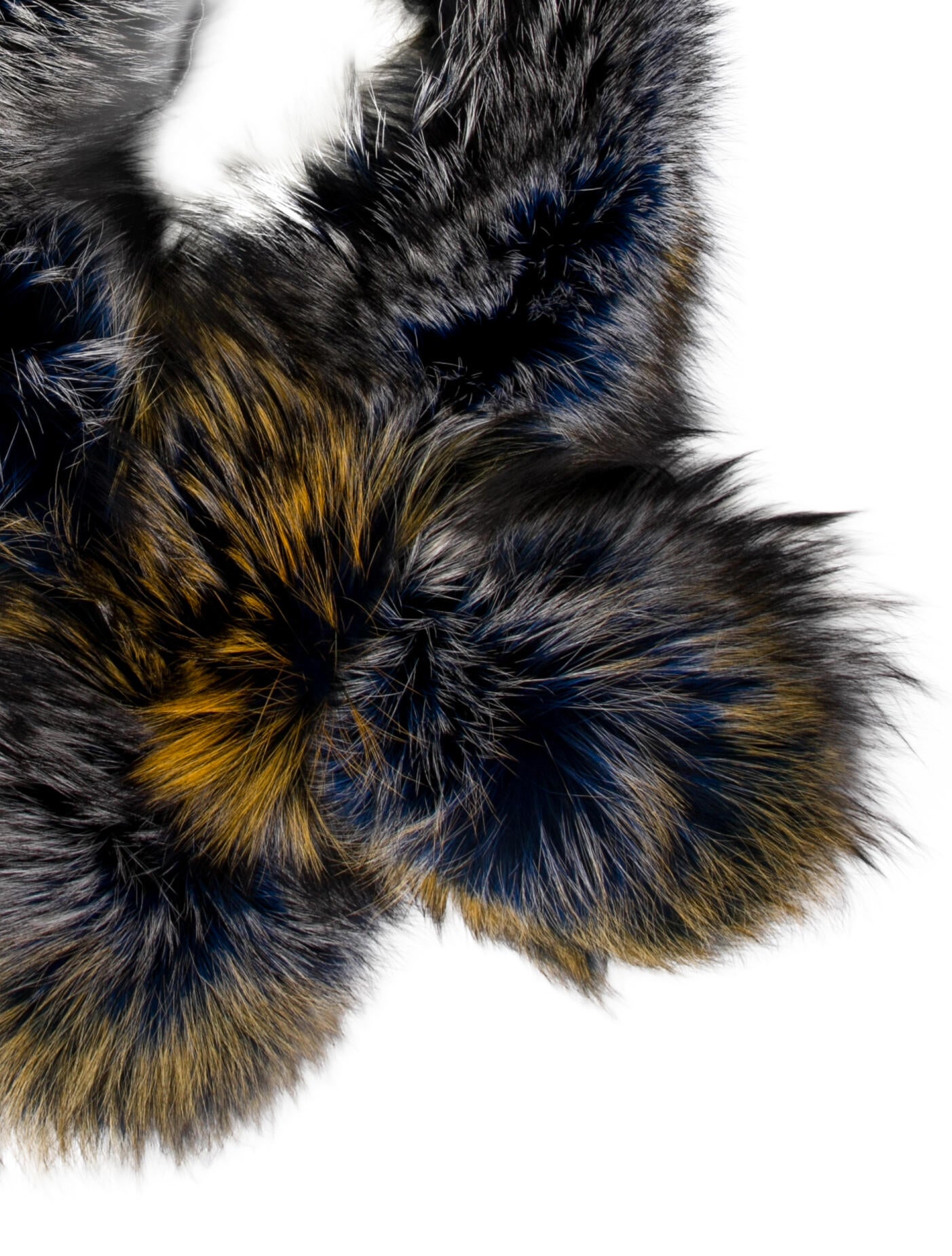 Adrienne Landau Fur Animal Print Shawl