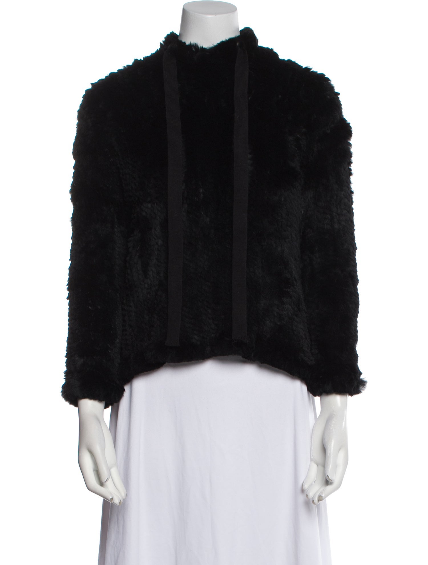 Adrienne Landau Mock Neck Sweater