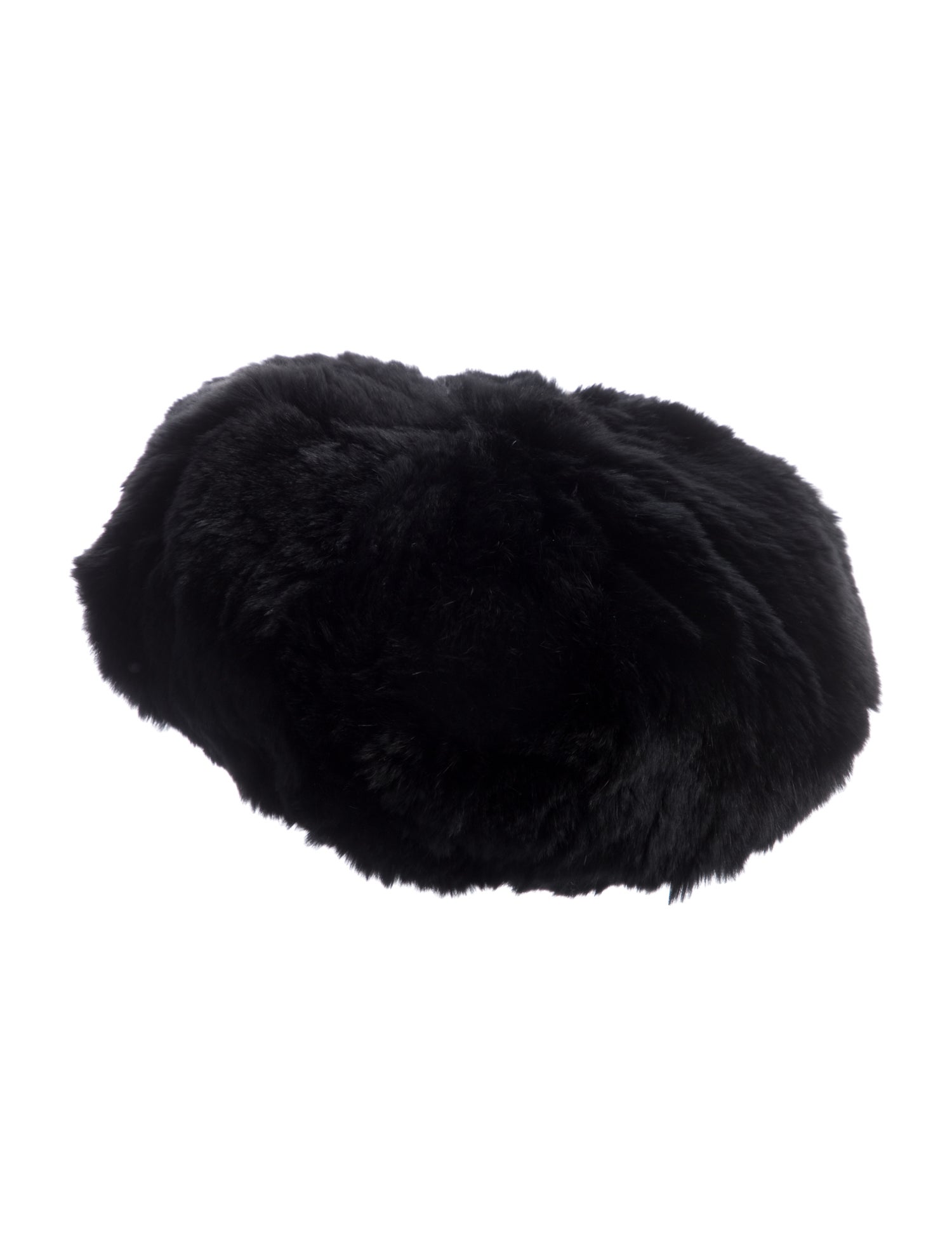 Adrienne Landau Rabbit Fur Hat w/Tags