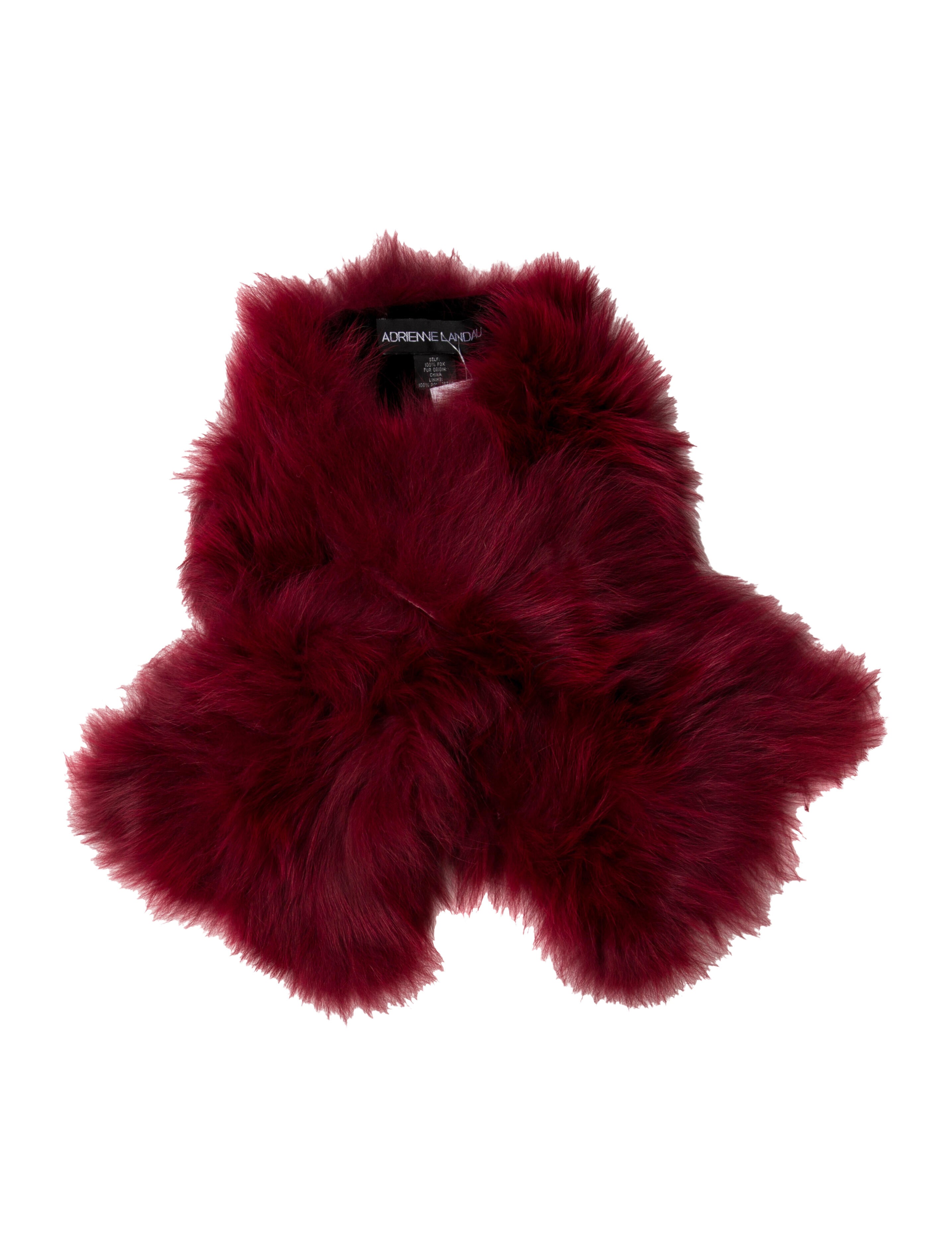 Adrienne Landau Fur Scarf w/ Tags