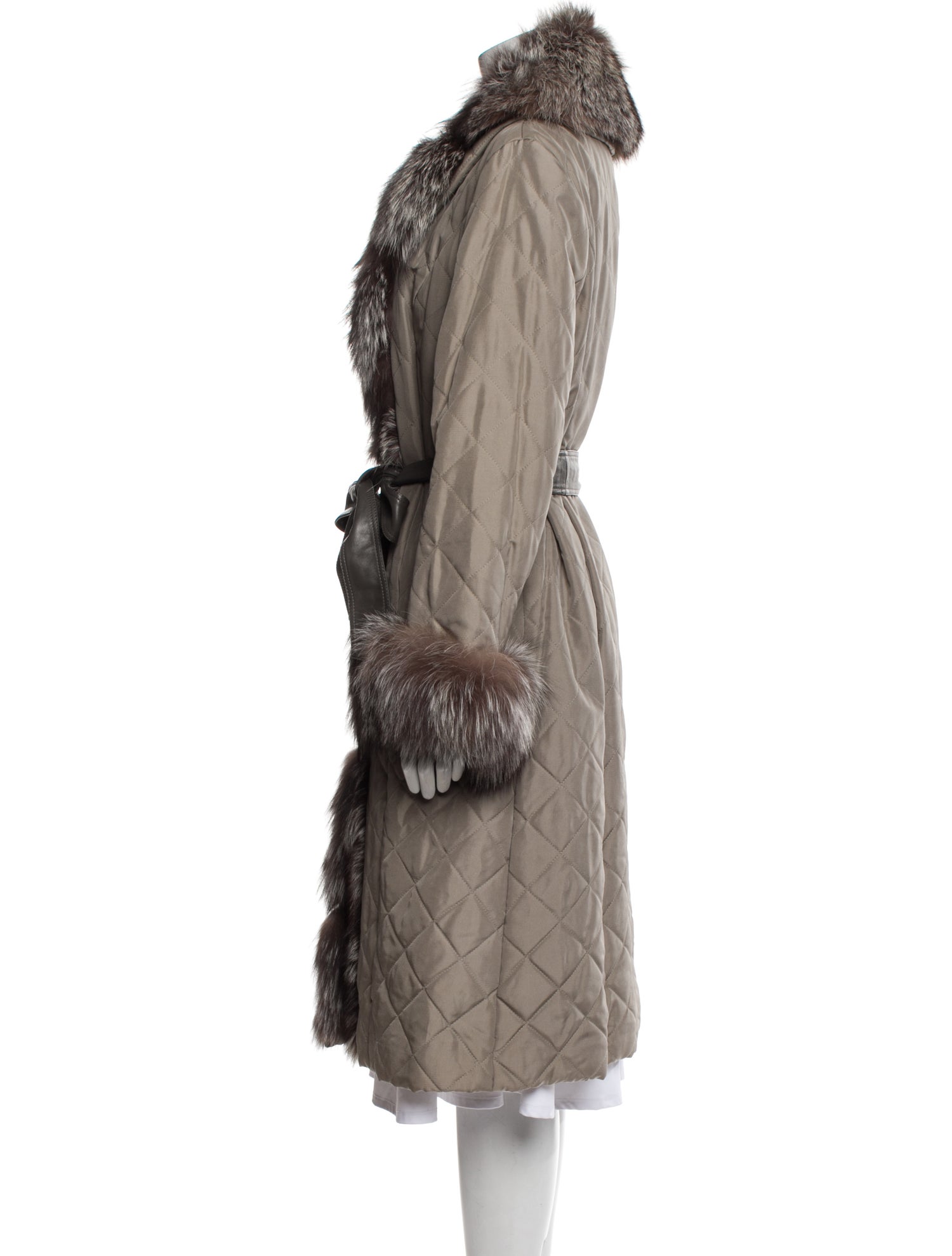 Adrienne Landau Fur Coat