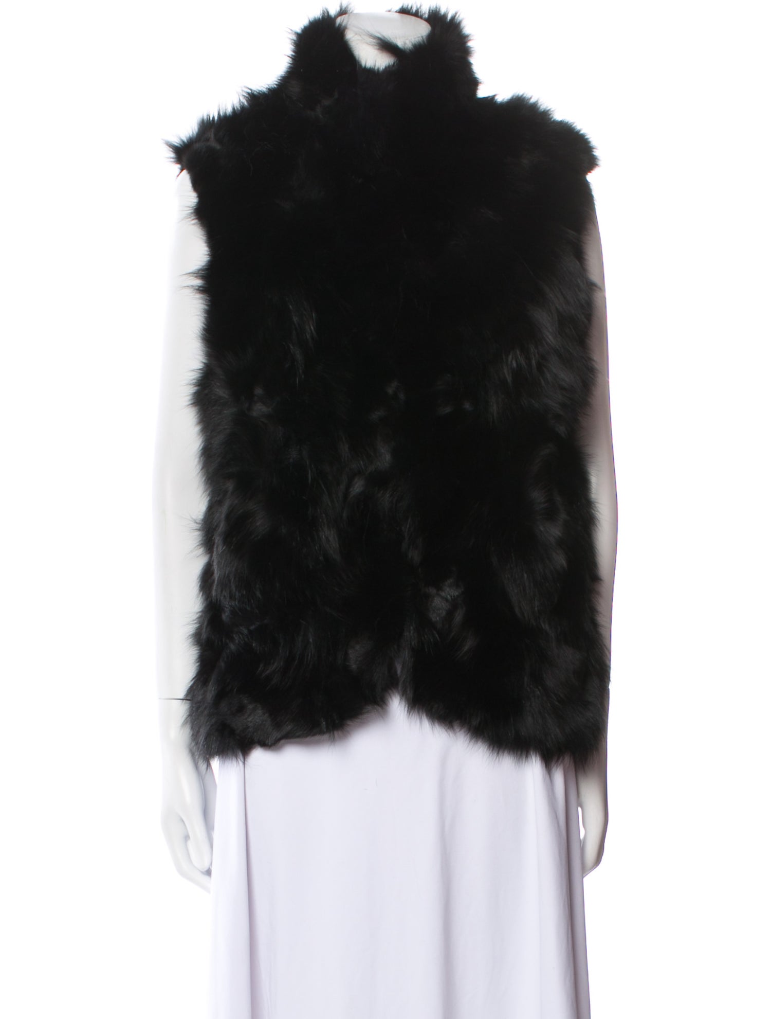 Adrienne Landau Fox Fur Jacket