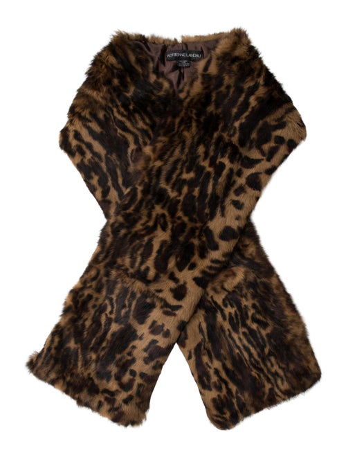Adrienne Landau Animal Print Scarf