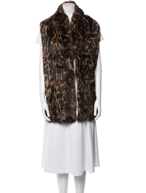 Adrienne Landau Animal Print Scarf