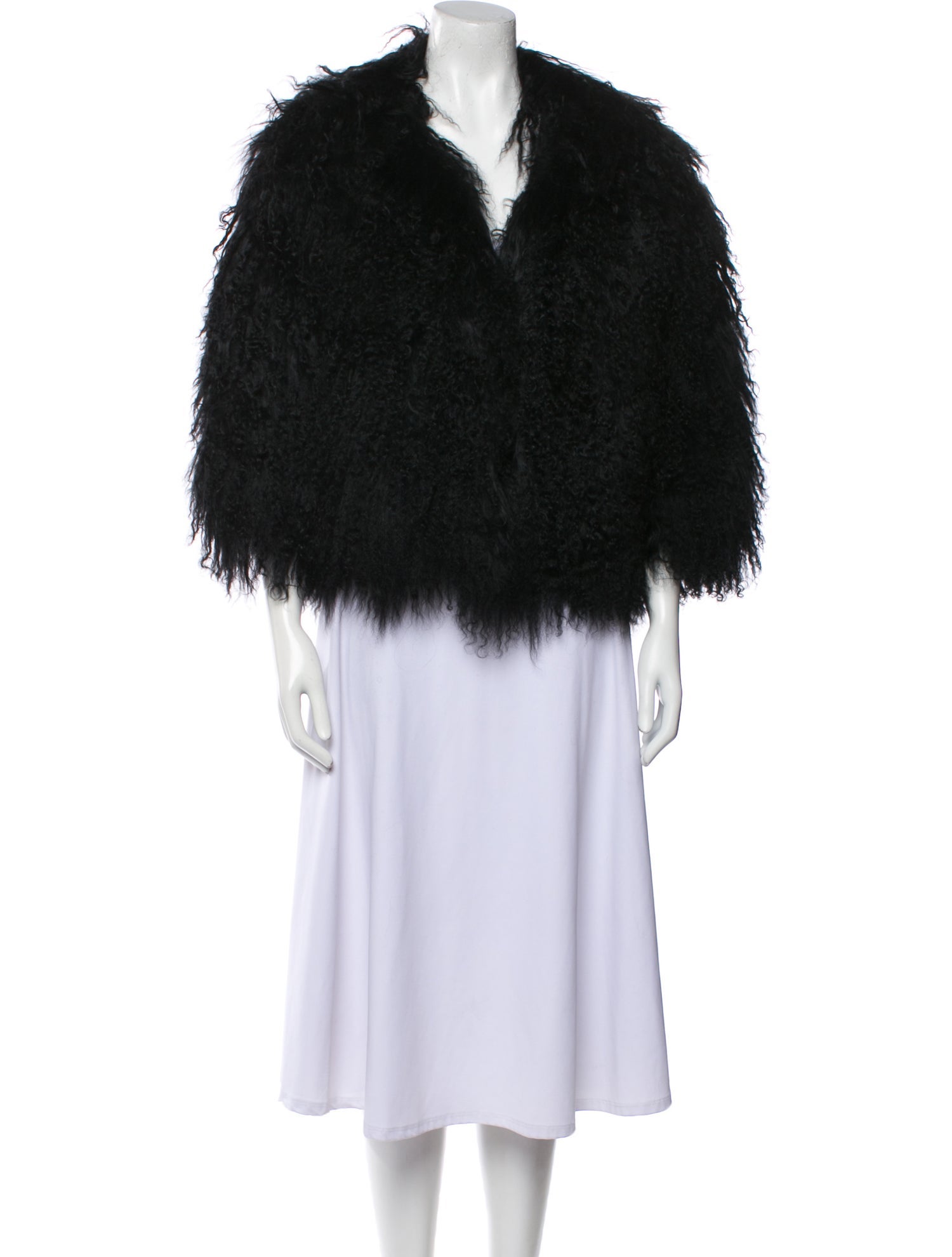 Adrienne Landau Fur Faux Fur Coat w/ Tags