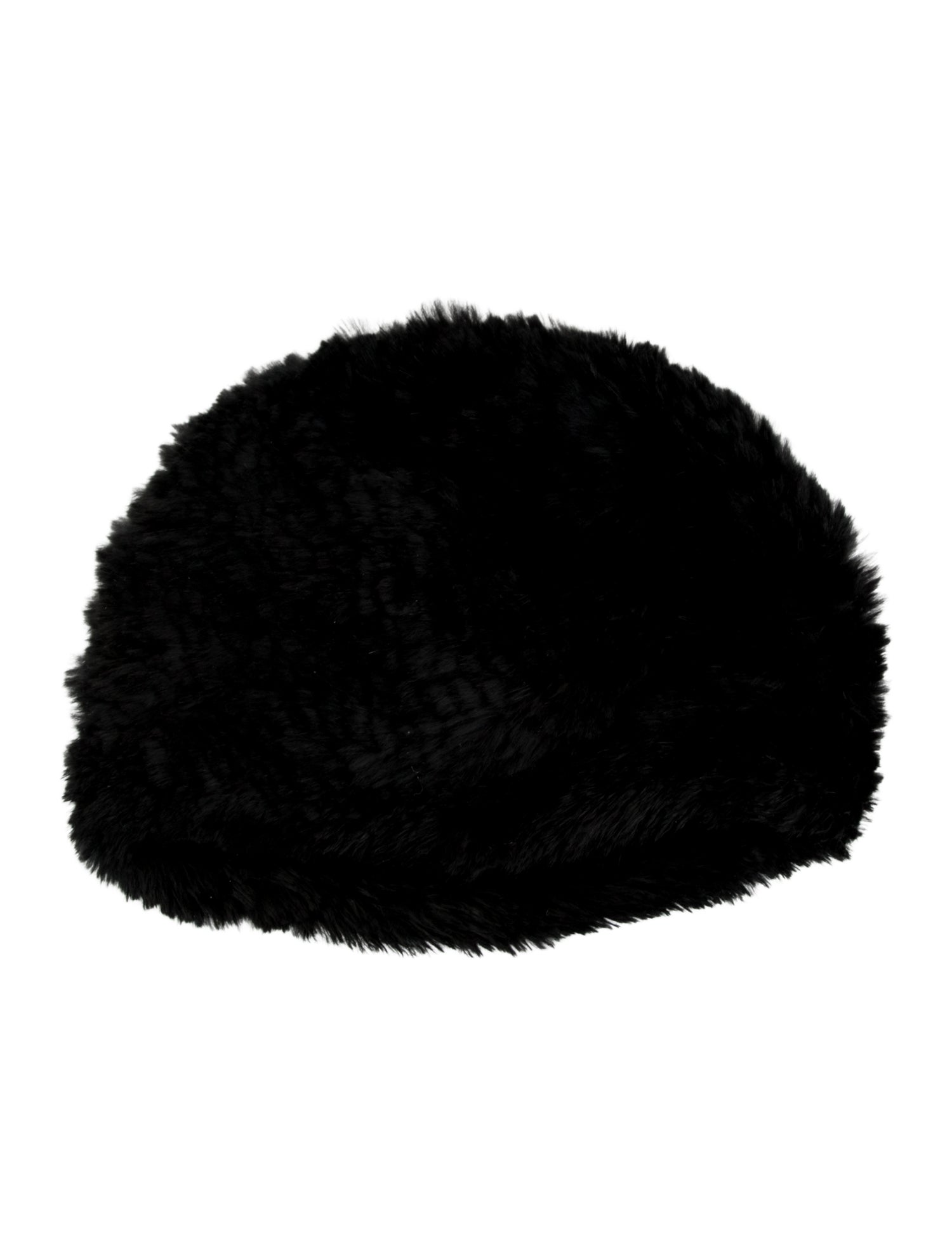 Adrienne Landau faux fur beanie