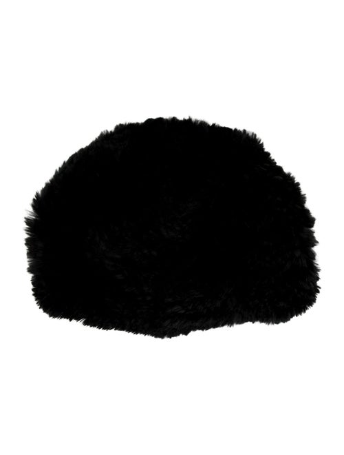 Adrienne Landau faux fur beanie