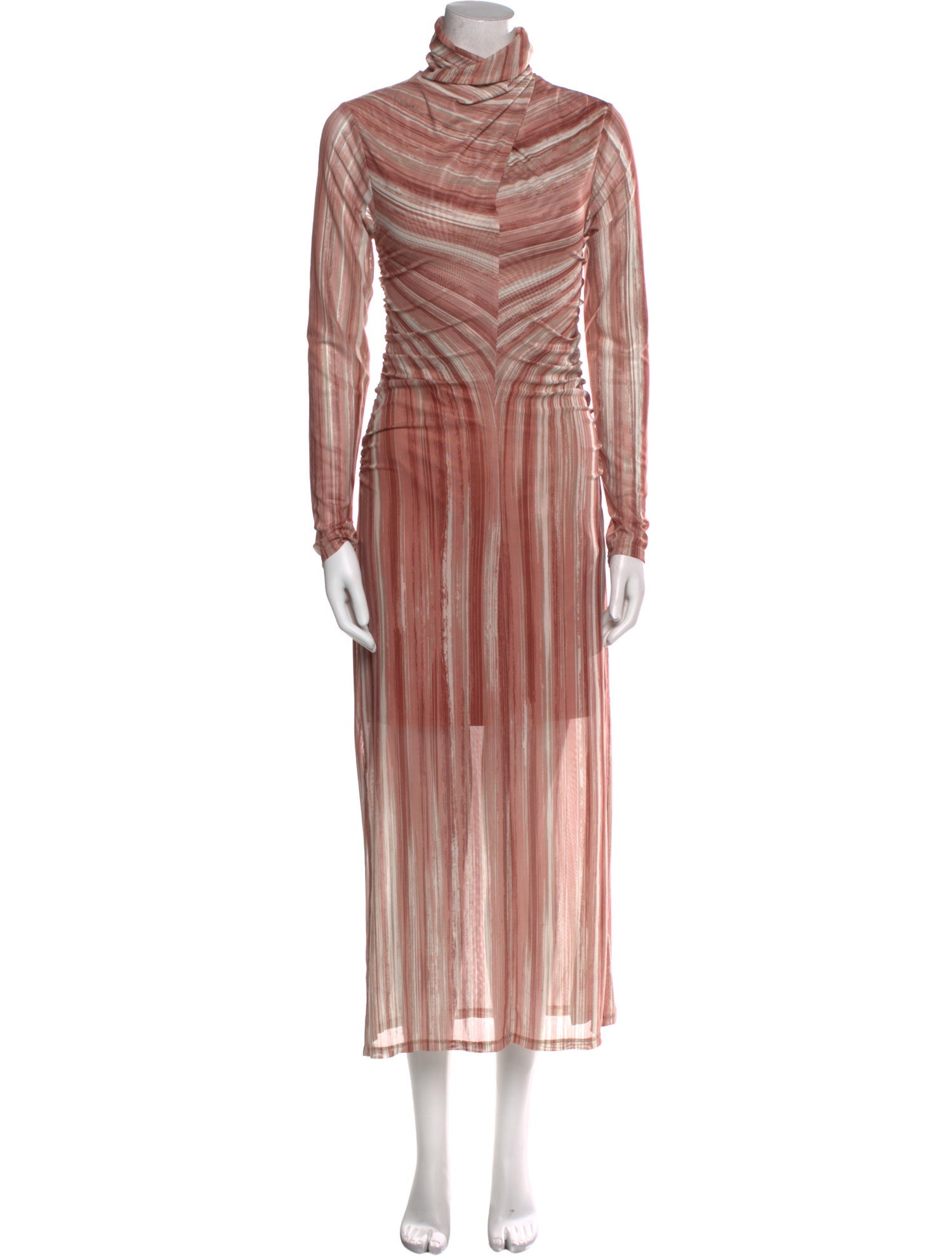 Adrienne Landau Turtleneck Long Dress w/ Tags