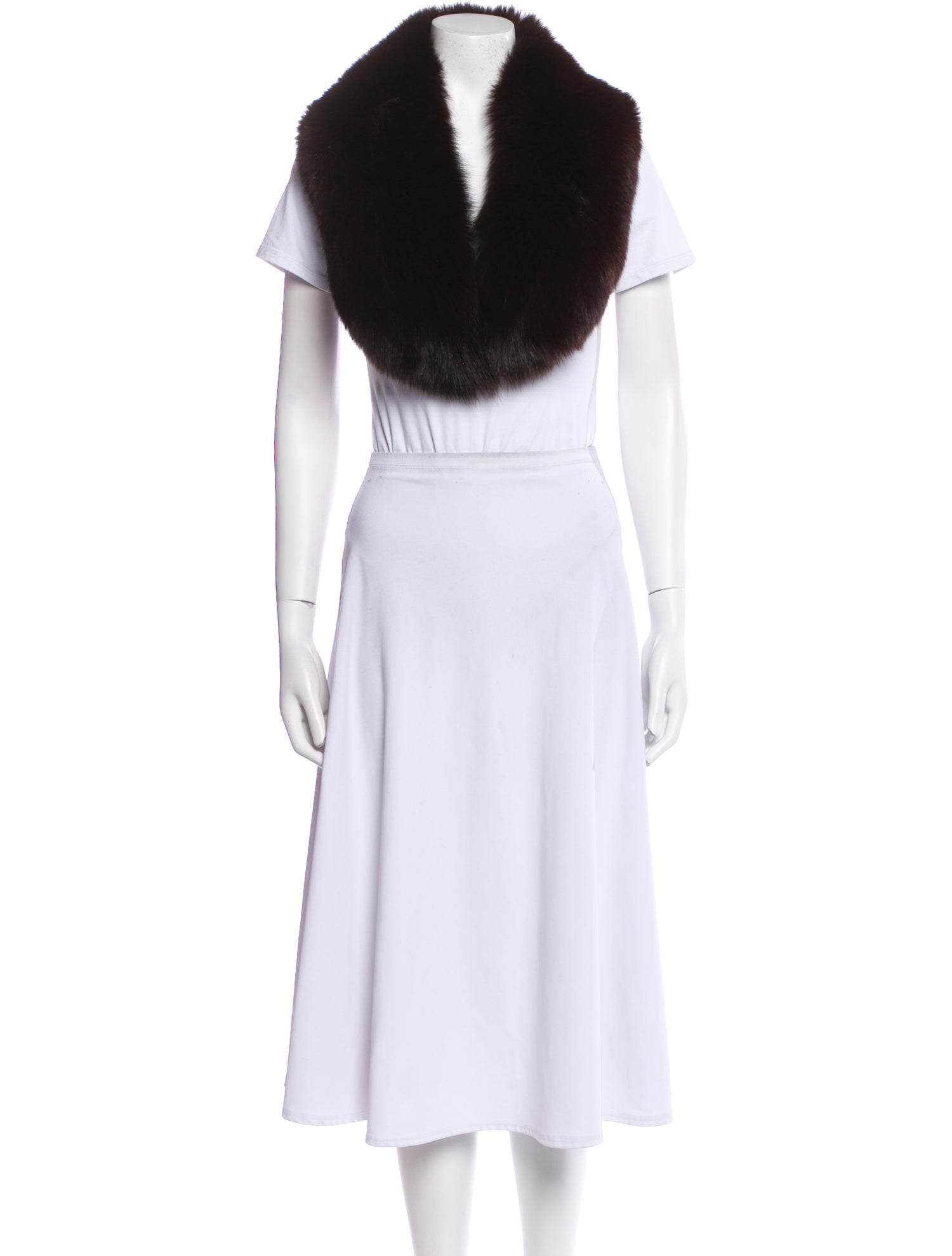 Adrienne Landau Red Fox Scarf