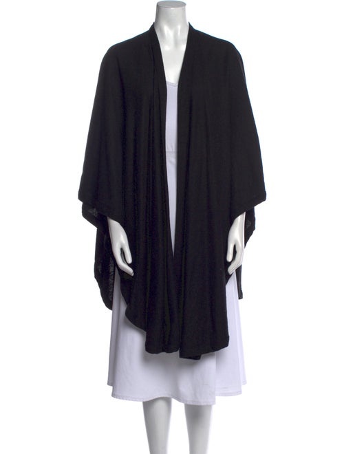 Adrienne Landau Wool Open Front Sweater