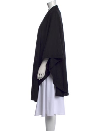 Adrienne Landau Wool Open Front Sweater