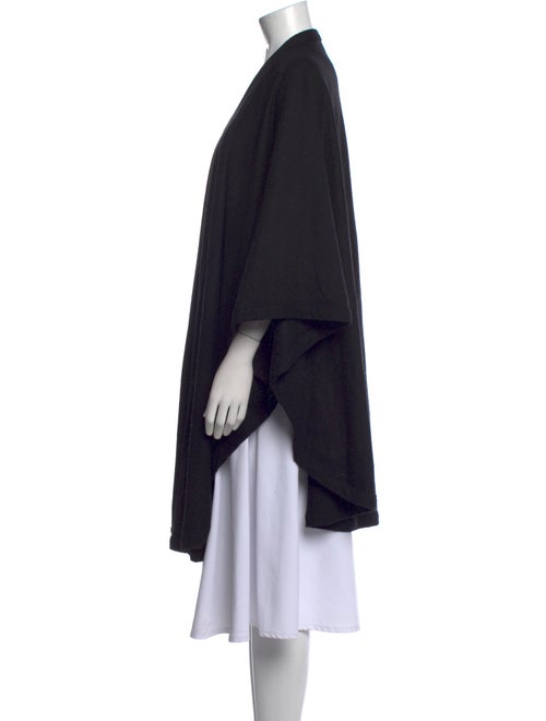 Adrienne Landau Wool Open Front Sweater