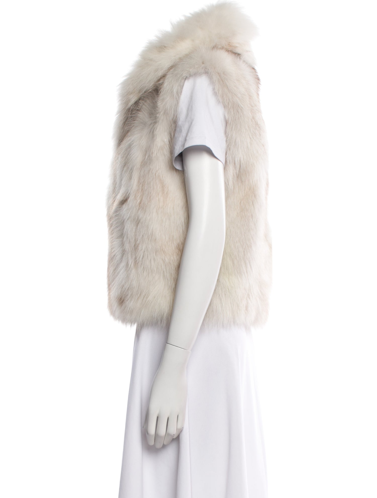 Adrienne Landau Fox Fur Jacket
