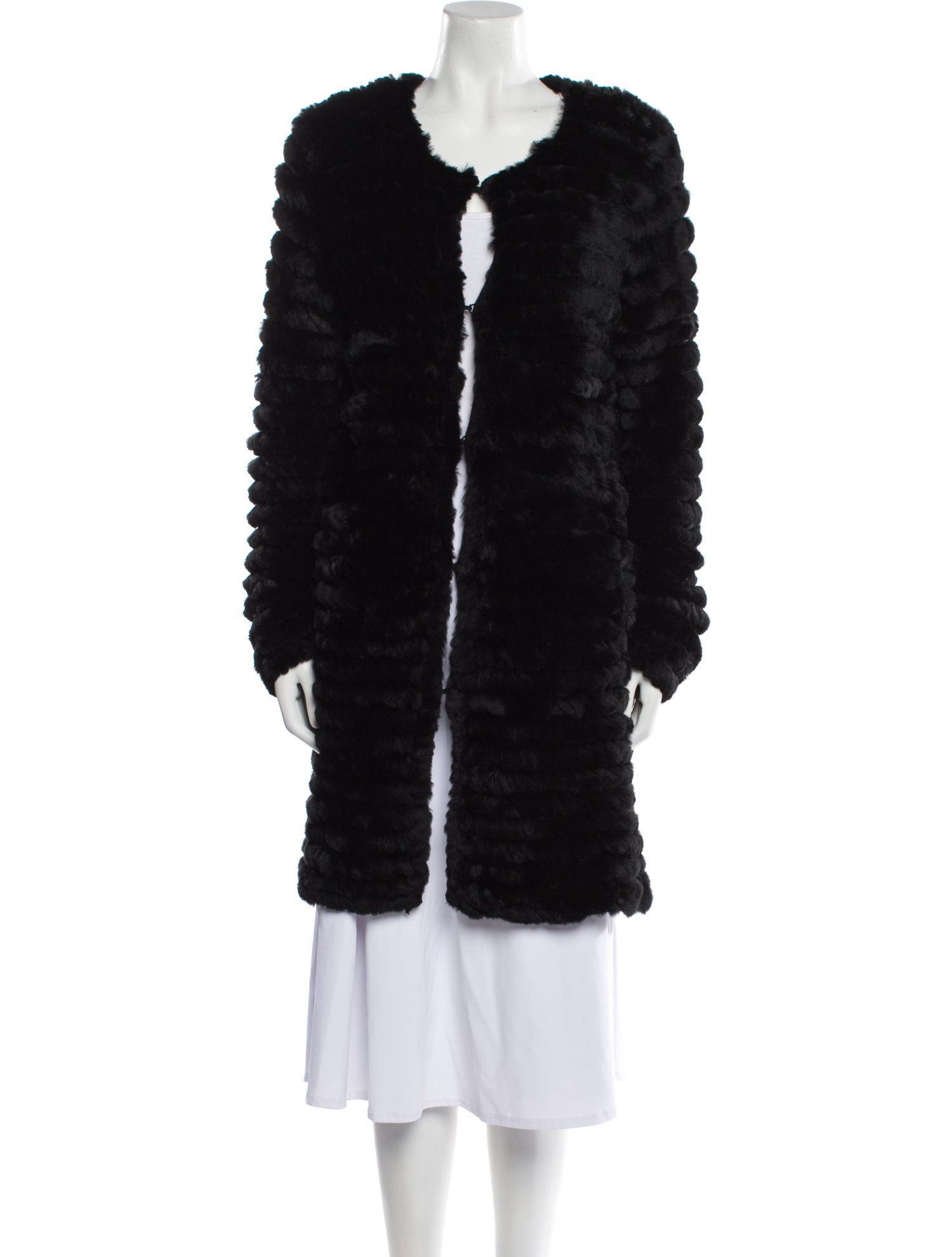 Adrienne Landau Fur Fur Jacket