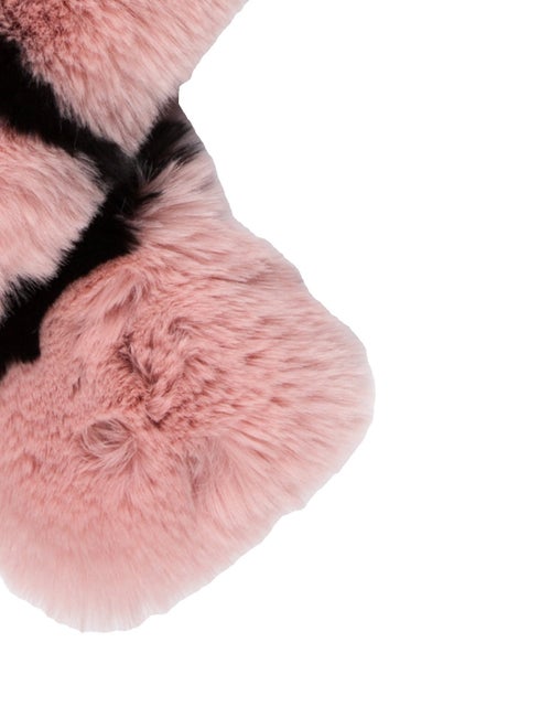 Adrienne Landau Faux Fur Scarf