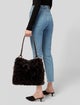 Adrienne Landau Faux Fur Shoulder Bag