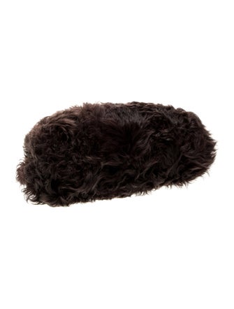 Adrienne Landau Faux Fur Shoulder Bag