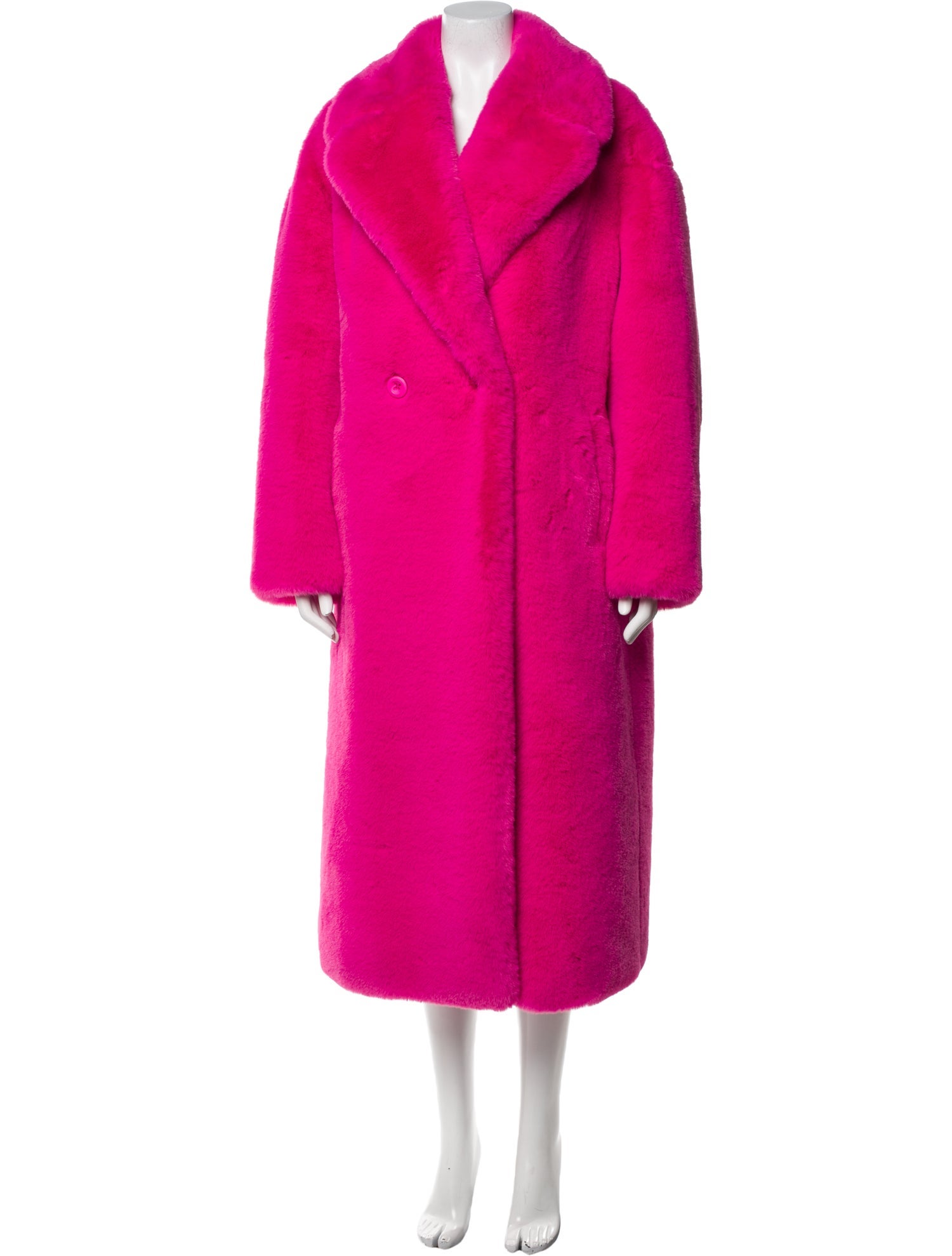 Adrienne Landau Faux Fur Coat w/ Tags