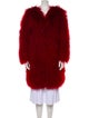 Adrienne Landau Mongolian Lamb Fur Coat