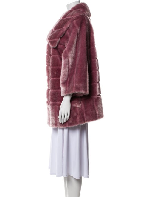 Adrienne Landau Faux Fur Coat