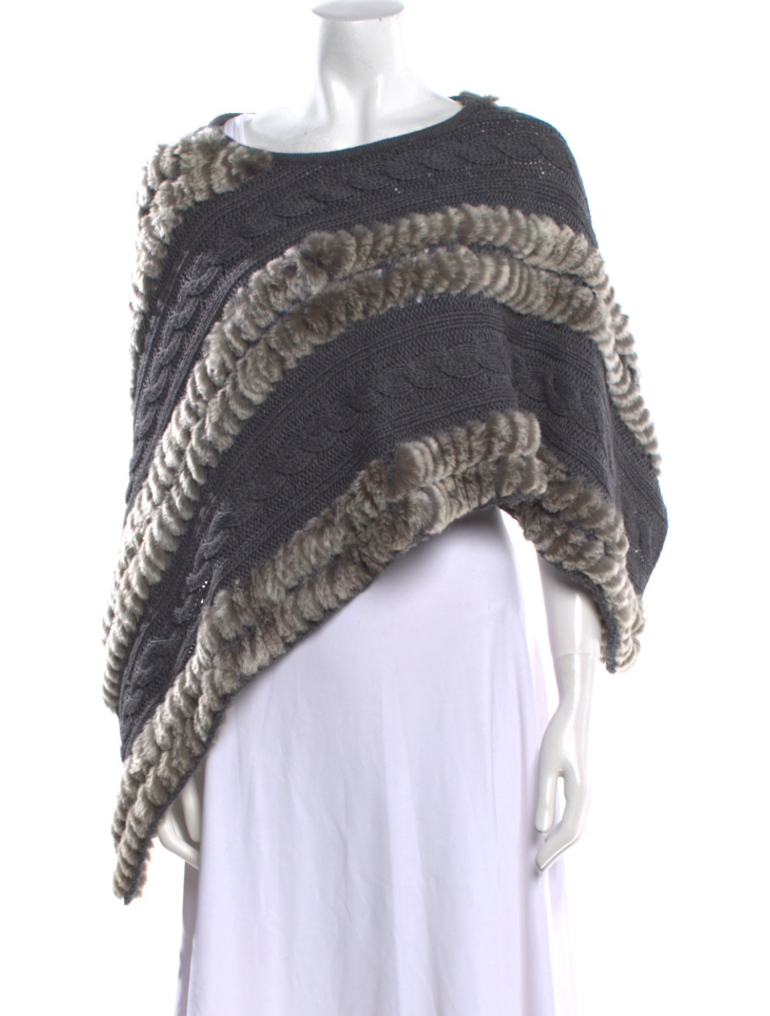 Adrienne Landau Printed Bateau Neckline Sweater