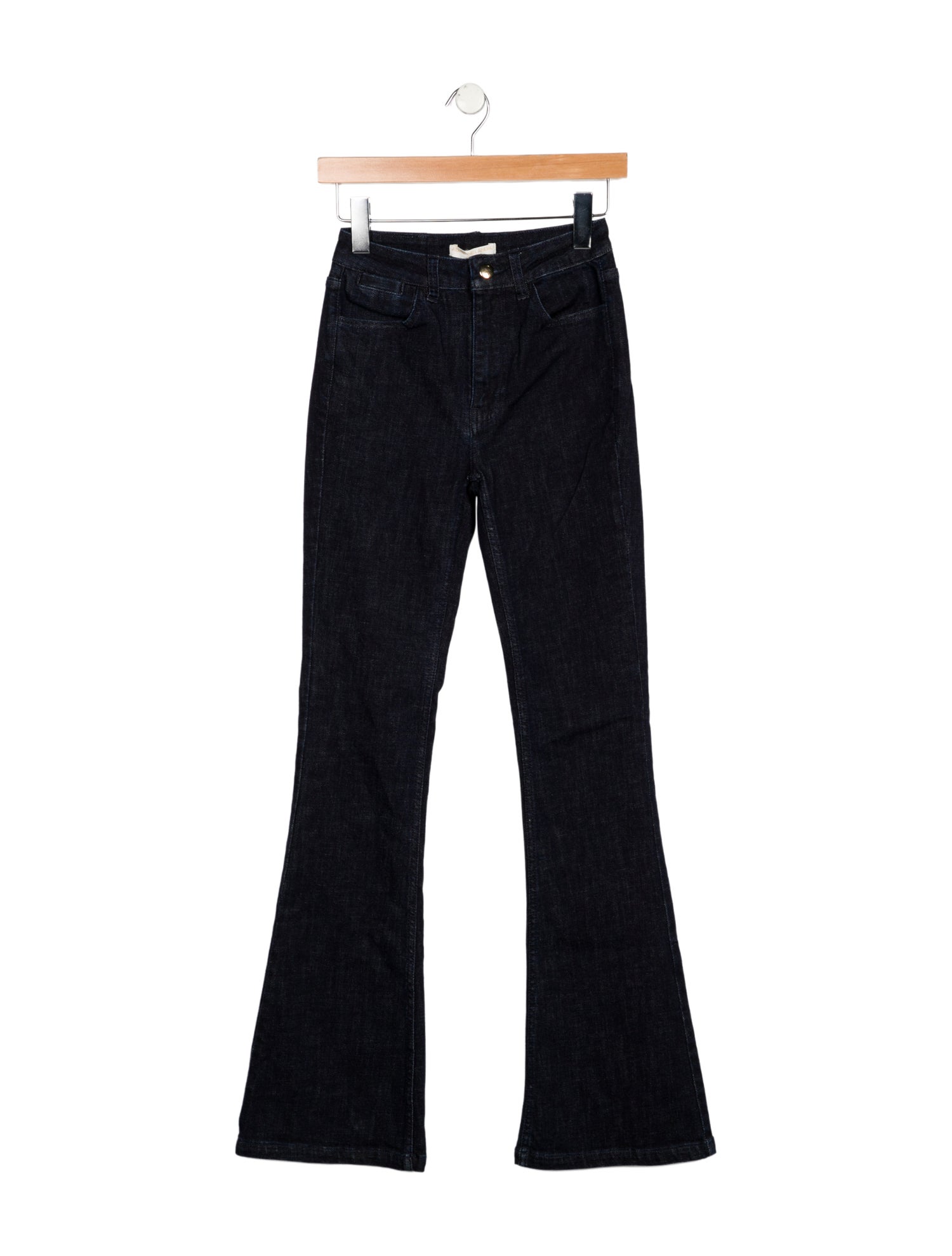 Adrienne Landau Mid-Rise Wide Leg Jeans w/ Tags