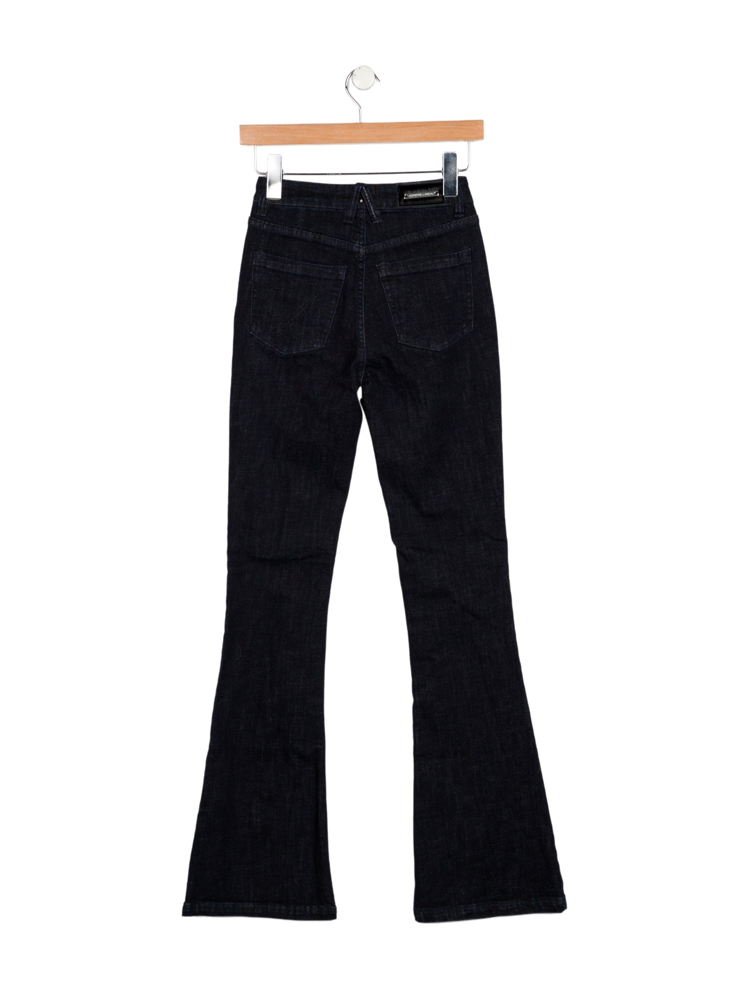 Adrienne Landau Mid-Rise Wide Leg Jeans w/ Tags