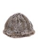 Adrienne Landau Fur Beanie