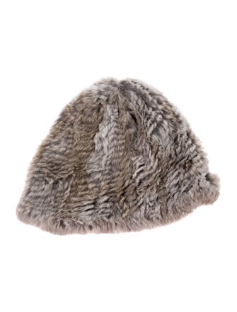 Adrienne Landau Fur Beanie