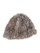 Adrienne Landau Fur Beanie