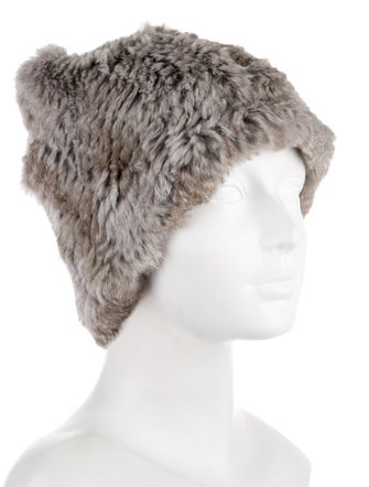Adrienne Landau Fur Beanie