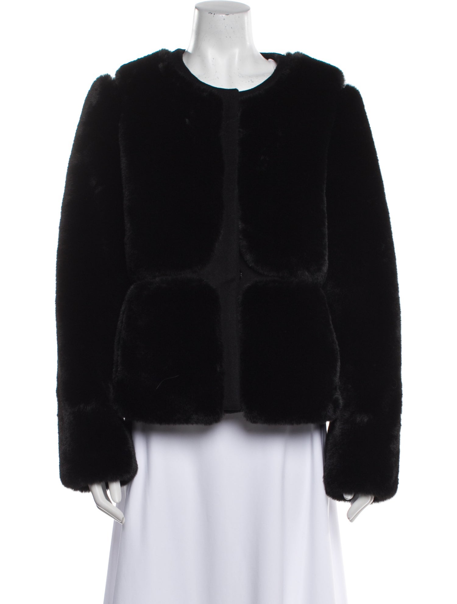 Adrienne Landau Faux Fur Coat w/ Tags