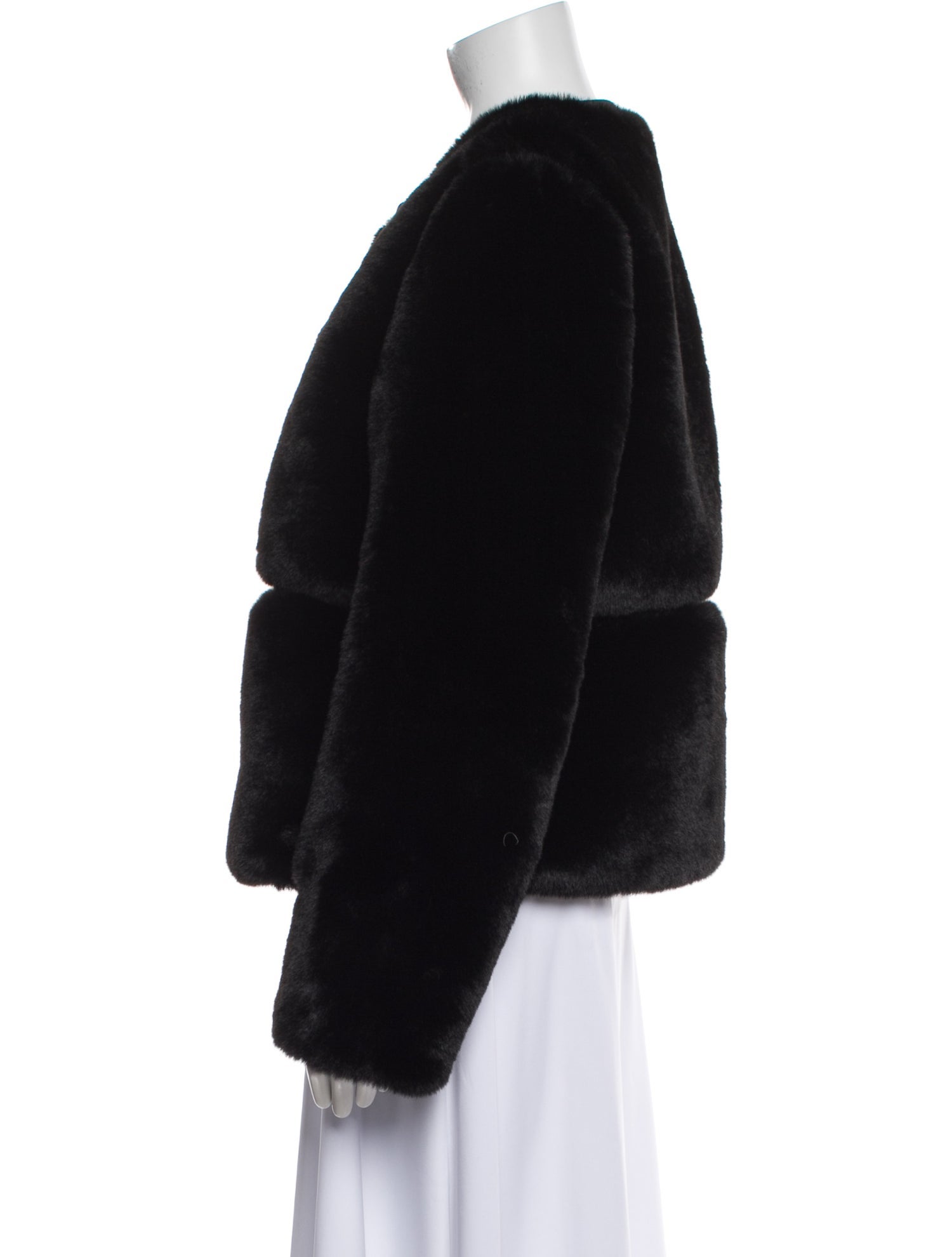 Adrienne Landau Faux Fur Coat w/ Tags