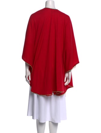 Adrienne Landau Wool Open Front Sweater