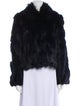 Adrienne Landau Fur Faux Fur Jacket